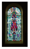 The St. John Ogilvie stained glass window, St. Thomas Keith